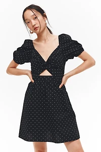 Twist-Detail Dress
