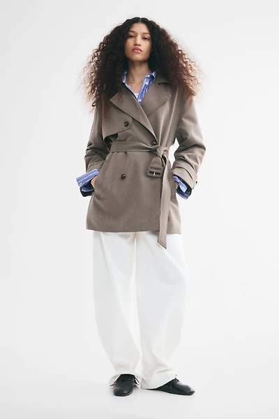Short Trench Coat