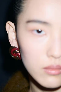 Knot-Look Earrings