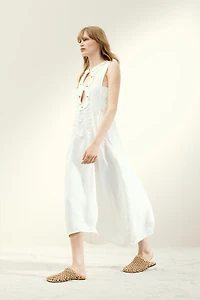 A-Line Dress with Studs