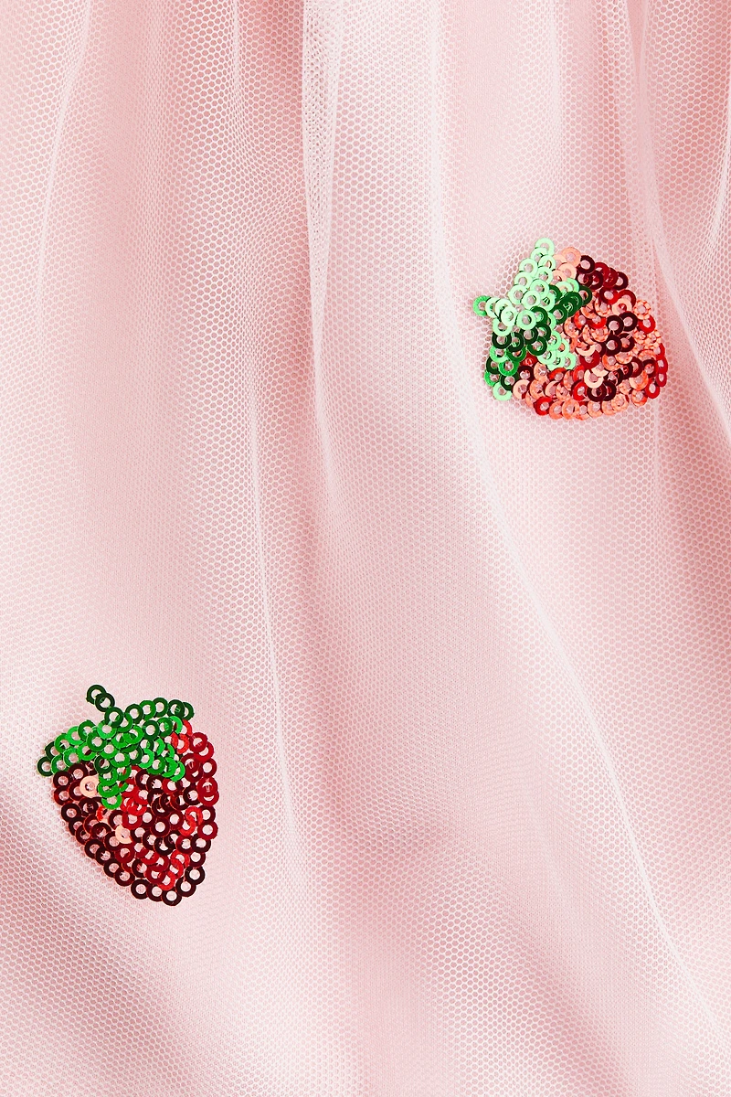 Sequined Tulle Skirt