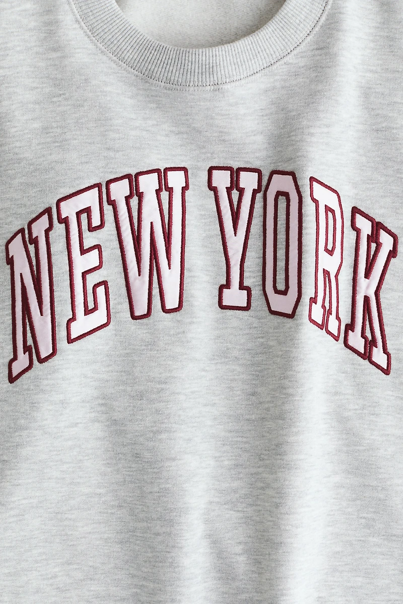 Sweatshirt with Motif