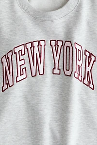 Sweatshirt with Motif