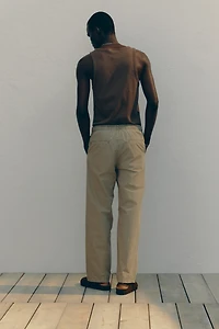 Pantalon décontracté en coton