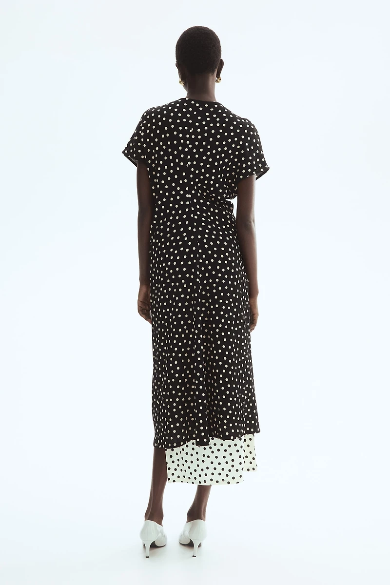 Textured Jersey Dress