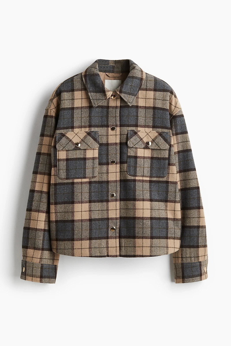 Veste-chemise grande taille