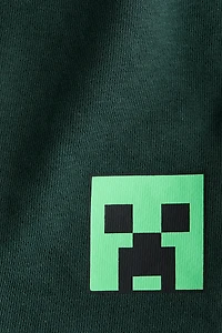 Short en molleton avec motif imprimé
