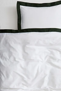 Ensemble de couette lit simple satinette de coton