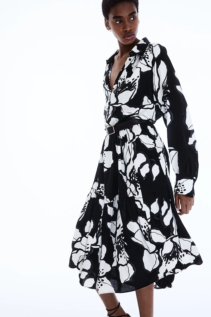 Viscose Shirt Dress