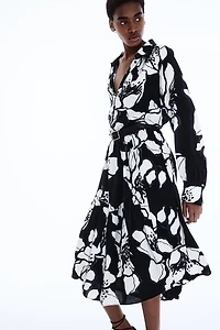 Viscose Shirt Dress