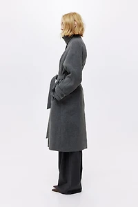 Tie-Belt Coat