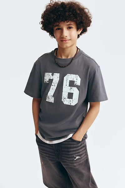 Printed Cotton T-Shirt