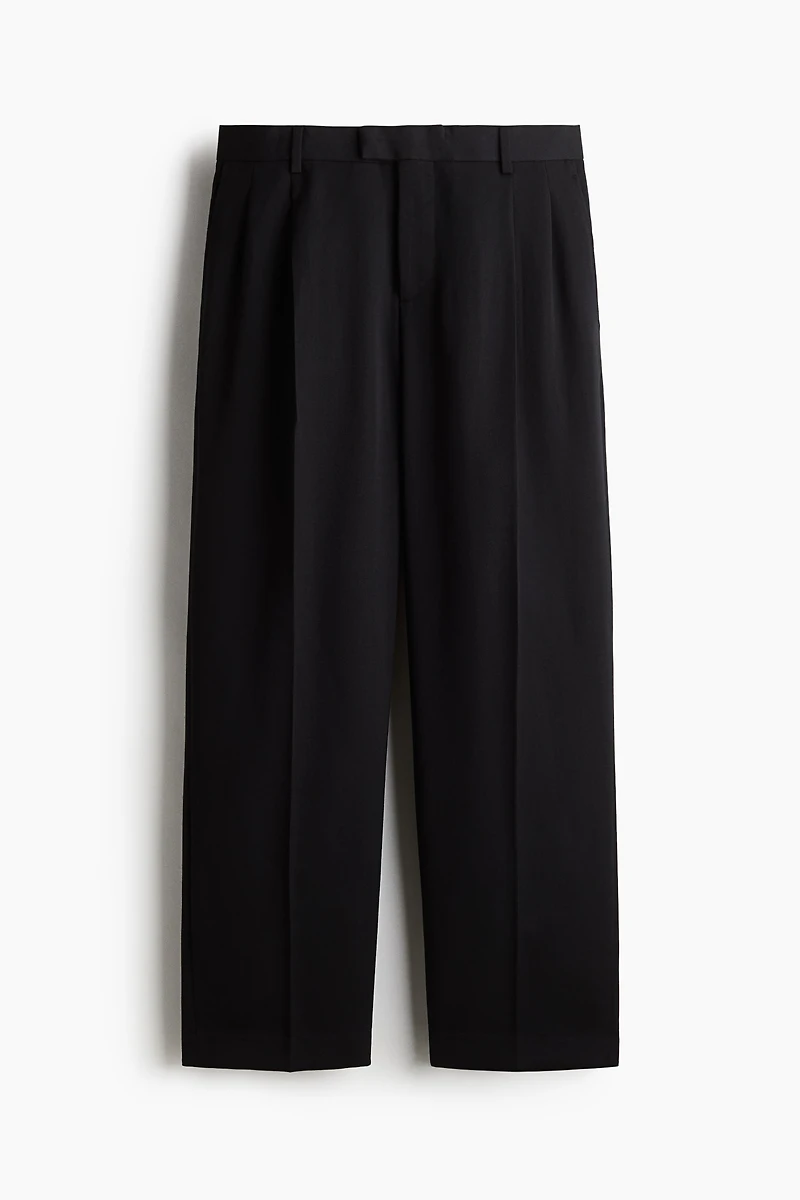 Pantalon d'habit coupe décontractée