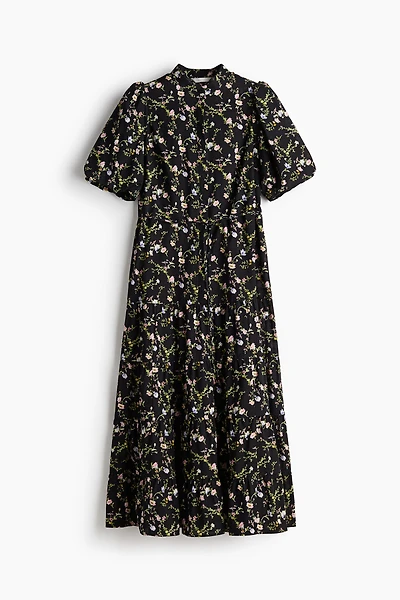 Robe longue en coton