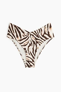 High Rise Cheeky Bikini Bottoms