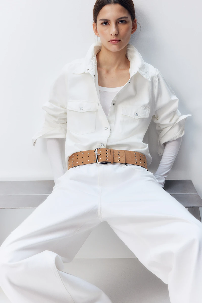 Chemise en denim