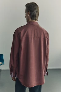 Loose-Fit Pullover Shirt