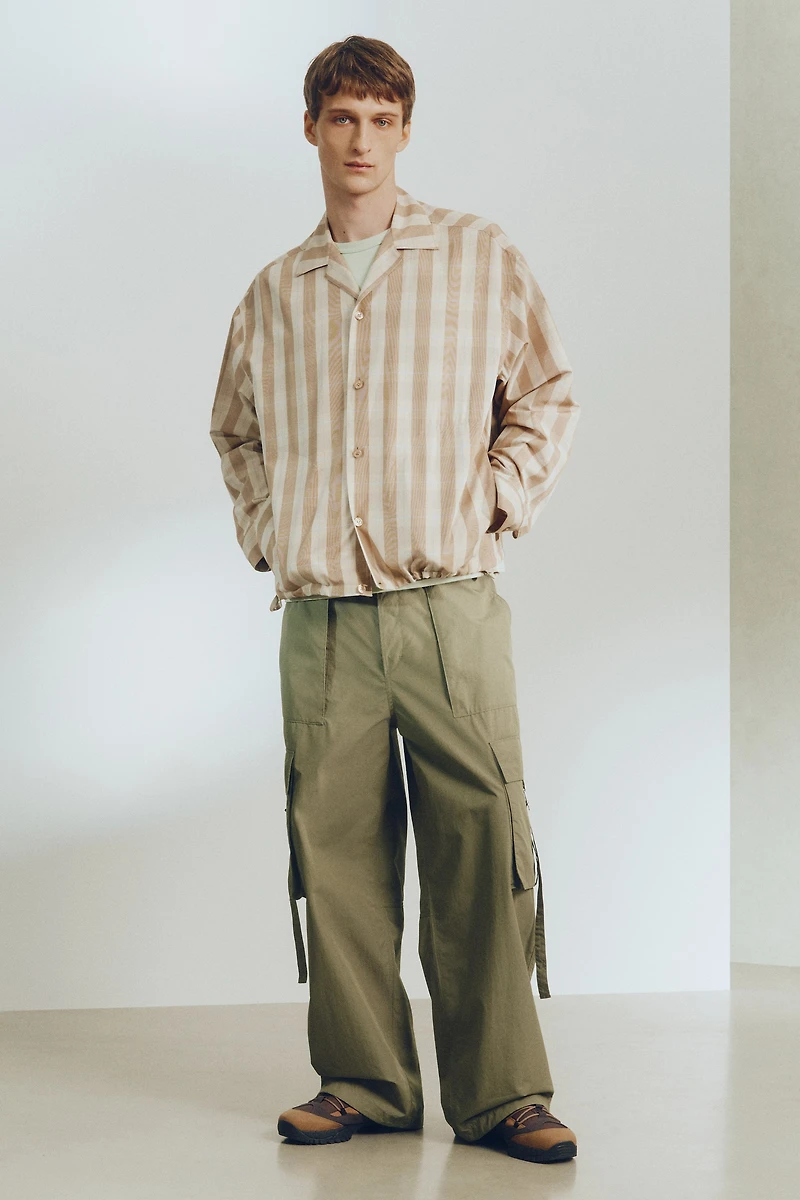Pantalon cargo ample
