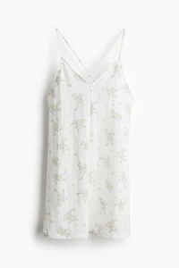 Robe à bretelles fines avec dos ouvert