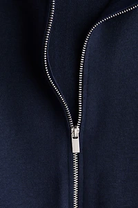 Cardigan with Zipper