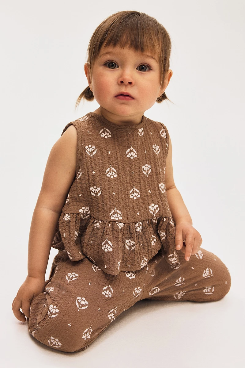 2-Piece Top and Pants Set