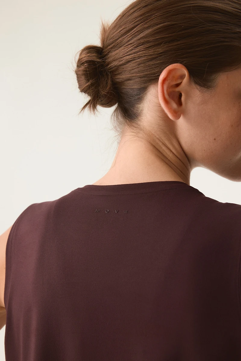 Boxy Sports Tank Top with DryMove™