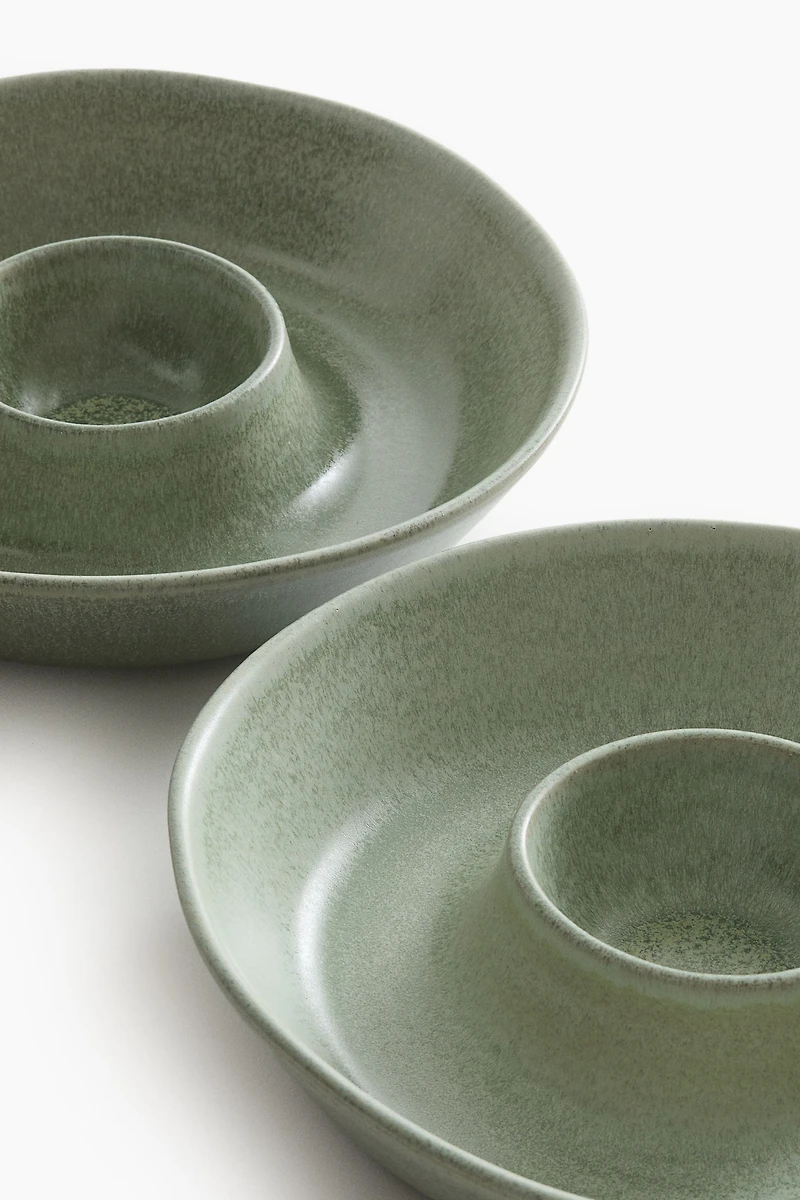 Bol de service en grès cérame