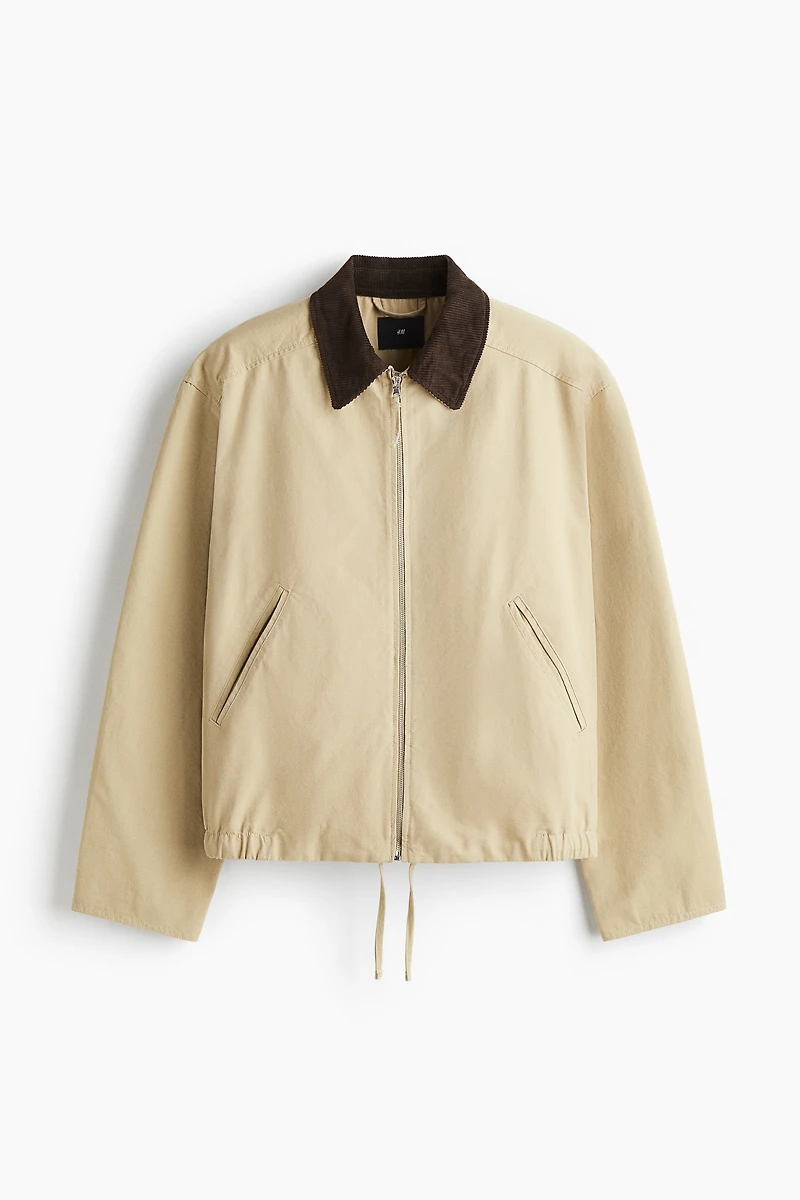 Cotton Blouson Jacket