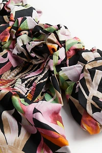 Ruffled Off-the-shoulder Dress