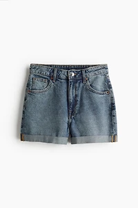 High Waist Denim Shorts