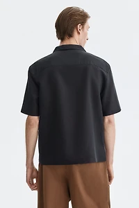 Relaxed-Fit Linen-Blend Resort Shirt