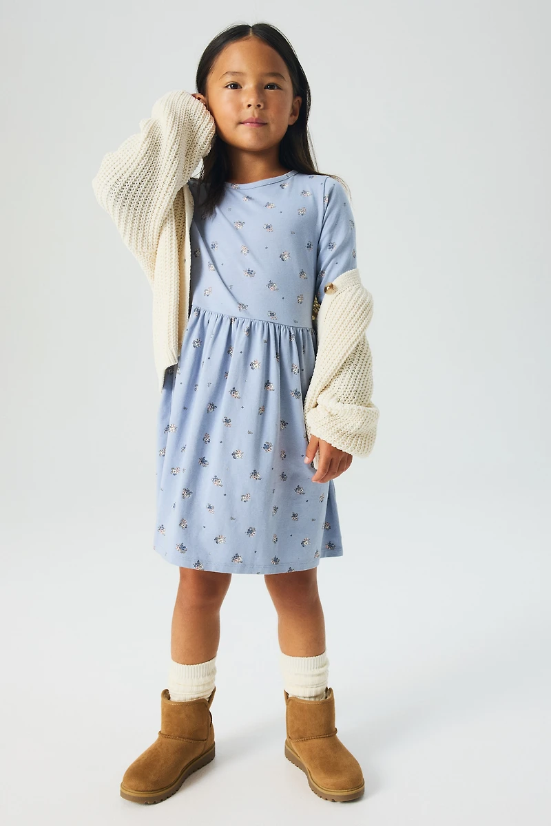 Printed Cotton Dress