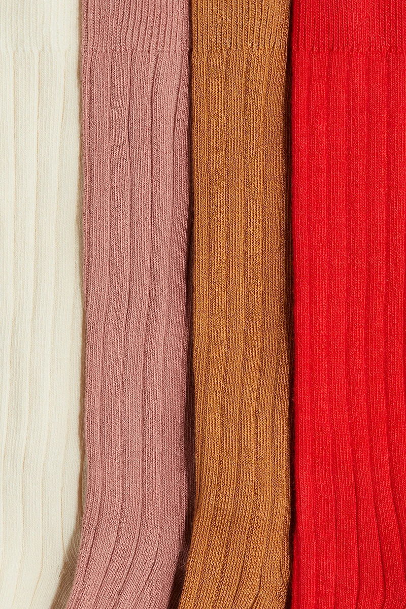 Lot de 4 paires chaussettes