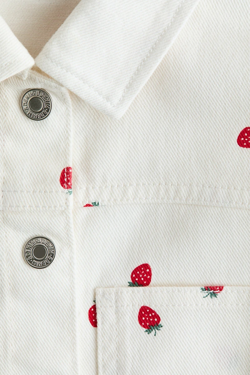 Printed Twill Jacket