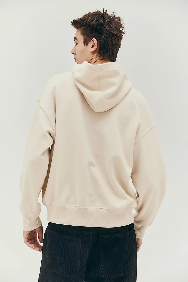 Oversized Fit Printed Hoodie