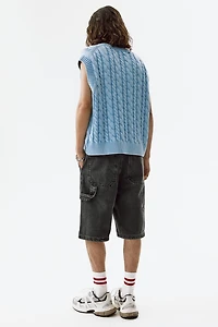 Oversized Carpenter Shorts