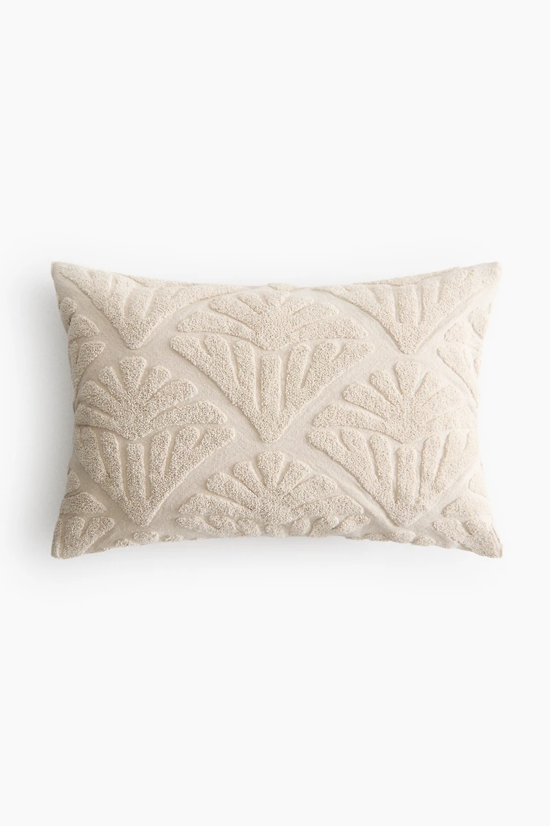 Tufted-Motif Cushion Cover