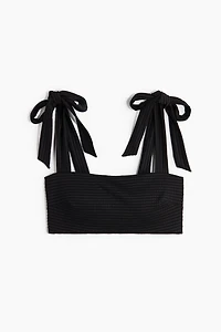 Padded Tie-Strap Bikini Top