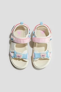 Motif-Detail Sandals