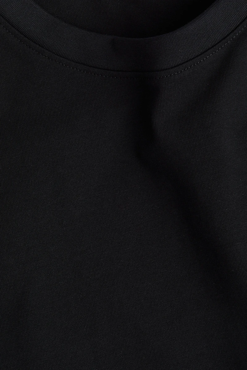 Defined-Waist T-Shirt Dress