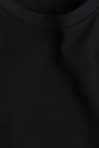 Defined-Waist T-Shirt Dress