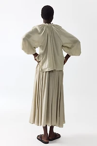 Gathered Modal Skirt