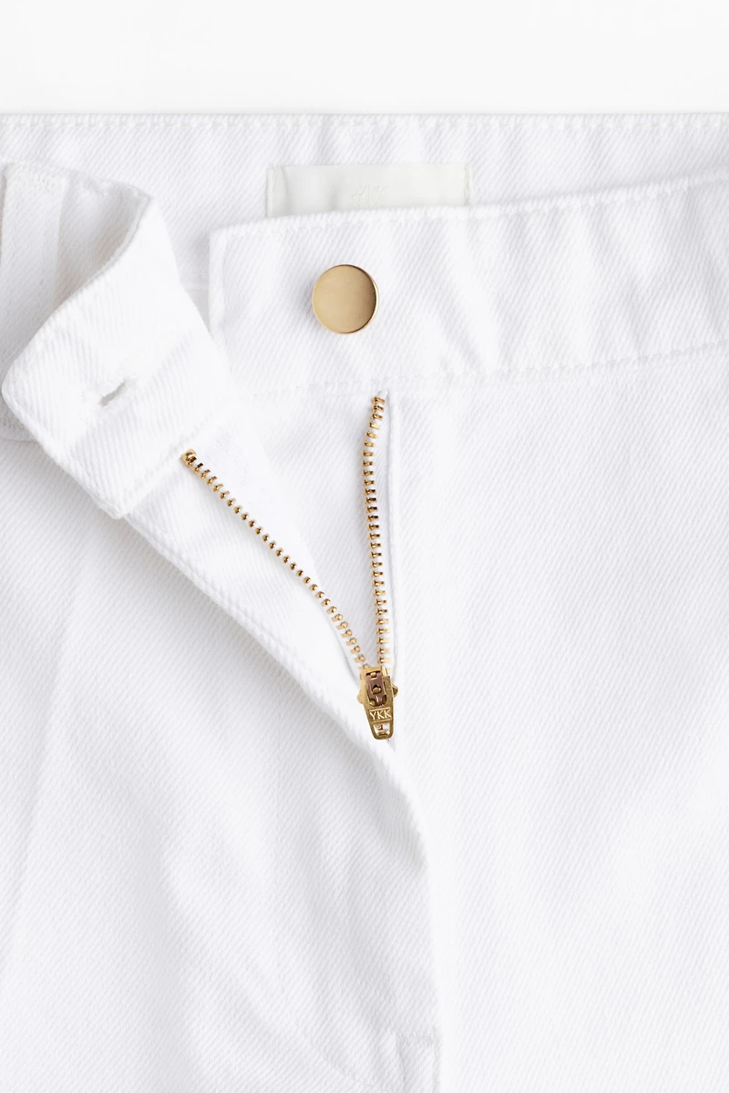 Jean ample taille haute