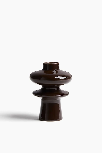 Extra-Small Tiered Stoneware Vase