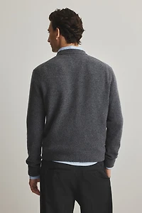 Regular-Fit Fine-knit Wool Sweater