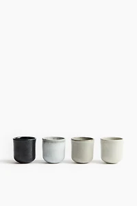 Lot de 4 tasses à expresso
