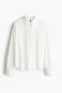 Chemise ample en popeline