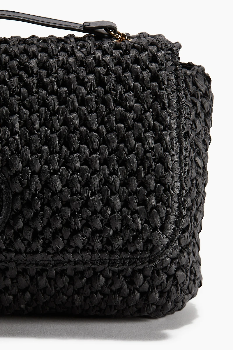 Sac bandoulière en paille