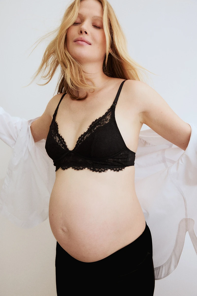 MAMA Lace Nursing Bra