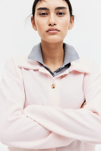 Cardigan with Collar